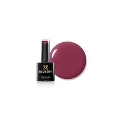 Bluesky Gel Nail Polish, Decadence 80525, Dark, Jam, Red, Long Lasting, Chip Resistant, 10 ml (Requires Drying Under UV LED Lamp)