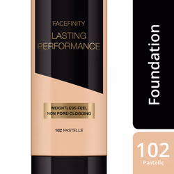 Max Factor Lasting Performance Long-Lasting Liquid Foundation - 102 Pastelle, 35 ml