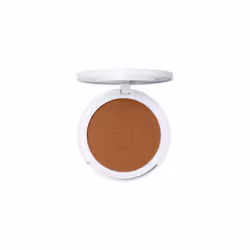 e.l.f. Camo Powder Foundation, Lightweight, Primer-Infused Buildable & Long-Lasting Medium-to-Full Coverage Foundation, Tan 4 ...