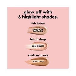 e.l.f. Halo Glow Highlight Beauty Wand, Liquid Highlighter Wand For Luminous, Glowing Skin, Buildable Formula, Vegan & Cruelty-free, Rose Quartz