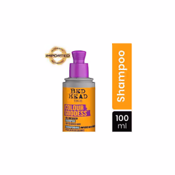 Bed Head by TIGI - Colour Goddess Shampoo - Ideal for Coloured Hair - Travel Size Shampoo - 100 ml