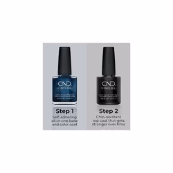 CND Vinylux Long Wear Nail Polish (No Lamp Required), 15 ml, Blue, Midnight Swim