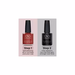 CND Vinylux Long Wear Nail Polish (No Lamp Required), 15 ml, Maroon