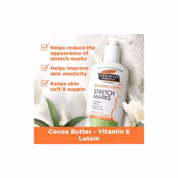 Palmer's Cocoa Butter Formula Massage Lotion For Stretch Marks with Vitamin E and Shea Butter Women Body Lotion, 8.5 Ounce (Pack of 2)