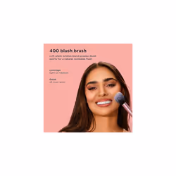 REAL TECHNIQUES Blusher Makeup Brush for Cheeks (Packaging and Handle model May Vary), Pink, 1 Count