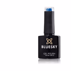 Bluesky Gel Nail Polish, Neon Blue Neon01, Bright, Long Lasting, Chip Resistant, 10 ml (Requires Drying Under UV LED Lamp)