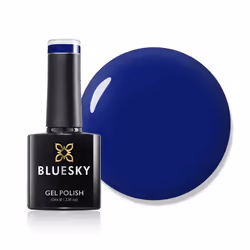 Bluesky Gel Nail Polish, Navy Seals A024, Blue, Dark, Navy, Long Lasting, Chip Resistant, 10 ml (Requires Drying Under UV LED ...