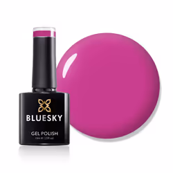 Bluesky Gel Nail Polish, Barbie A035, Bright Hot Pink, Long Lasting, Chip Resistant, 10 ml (Requires Drying Under UV LED Lamp ...