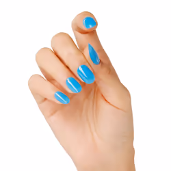 Bluesky Gel Nail Polish, Blue Iris A101, Blue, Light, Sky, Long Lasting, Chip Resistant, 10 ml (Requires Drying Under UV LED Lamp)
