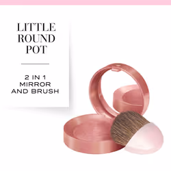 Bourjois Little Round Pot Blusher 15 Rose Eclat, 2.5g