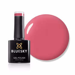 Bluesky Gel Nail Polish, Tropix 80505, Pink, Red, Long Lasting, Chip Resistant, 10 ml (Requires Drying Under UV LED Lamp)
