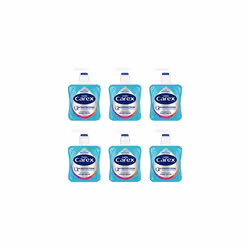 Carex Original Antibacterial Hand Wash, Clean & Protect Hands, Bulk Buy, Pack of 6 x 250 ml (Packaging may vary)