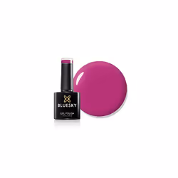 Bluesky Gel Nail Polish, Cranberry Neon18, Bright, Deep, Neon, Pink, Red, Long Lasting, Chip Resistant, 10 ml (Requires Dryin ...