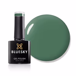 Bluesky Gel Nail Polish, Jade- A052, Dark, Emerald, Green, Long Lasting, Chip Resistant, 10 ml (Requires Drying Under UV LED ...