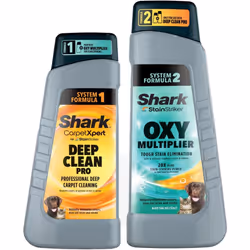 Shark StainStriker Cleaning Solution Bundle, 946ml StainStriker Oxy Multiplier Refill and 473ml CarpetXpert Deep Clean Pro Re ...