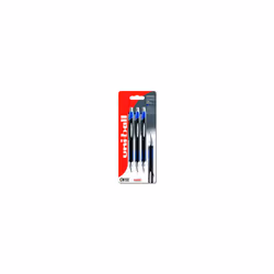 uni-ball SXN-210 RT Jetstream Rollerball 3pc Blister Blue Plastic Free Packaging