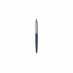 Parker Jotter XL Ballpoint Pen | Primrose Matte Blue with Chrome Trim | Medium Point Blue Ink | Gift Box