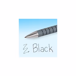 Paper Mate Flexgrip Ultra Ballpoint Pens | Medium Point (1.0mm) | Black | 12 Count