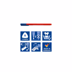 STAEDTLER 323 SB20 Triplus Colour Fibre-Tip Pens, 1.0mm - Assorted Colours (Pack of 20)