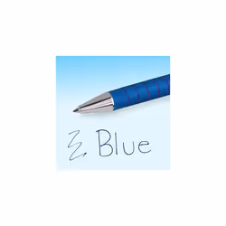 Paper Mate Flexgrip Ultra Ballpoint Pens, Medium Point (1.0 mm), Blue, 12 Count