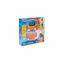 VTech 155403 Pre School Laptop Interactive Educational Kids Computer Toy with 30 Activities Suitable for Children 3, 4, 5+ Year Olds Boys & Girls,