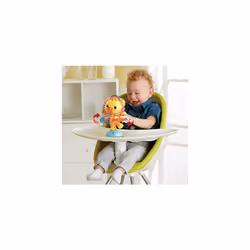 VTech Twist and Spin Lion, Music Toy for Sensory Play, Educational Toys for Kids, Baby Interactive Toy with Lights and Songs, Suction Cup, Suitable