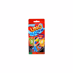 Mattel Games UNO H2O To Go Card Game, 108 durable plastic cards water resistant plus clip. Makes a Great Gift for Ages 7 and ...