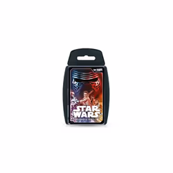 Top Trumps Star Wars Episodes 7-9 Special Card Game, Play with Rey, Han Solo, Chewbacca, Finn, Kylo Ren and General Leia Orga ...