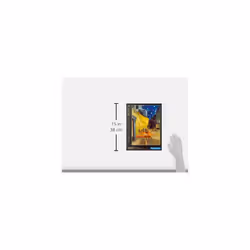 Clementoni - 31470 - Museum Collection puzzle for adults and children - Van Gogh: Caf? Terrace at Night - 1000 Pieces
