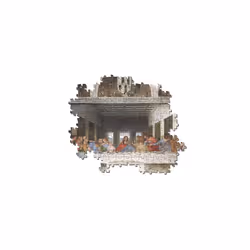 Clementoni - 31447 - Museum Collection puzzle for adults and children- Leonardo: The Last Supper - 1000 Pieces