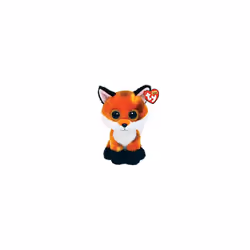 Ty Meadow Fox Beanie Boos 6" | Beanie Baby Soft Plush Toy | Collectible Cuddly Stuffed Teddy