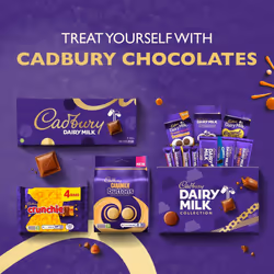 Cadbury Dairy Milk Chocolate Gift Bar, The Classic Creamy Taste, Perfect for Sharing, Extra-Large, 850 g (Pack of 1)