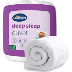 Silentnight Deep Sleep Double Duvet 10.5 Tog All Year Round Soft and Comfortable Quilt Duvet Ideal for Spring