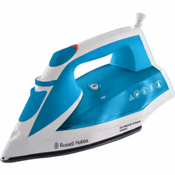 Russell Hobbs Supreme Steam Iron, Powerful vertical steam function, Non-stick stainless steel soleplate