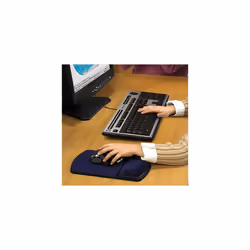 Fellowes Premium Gel Mouse Pad/Wrist Support - Sapphire