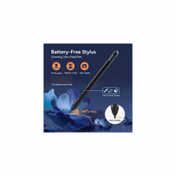 Drawing Tablet, Portable Graphics Tablet with Battery-Free Stylus and 10 Shortcut Keys, 8192 Pressure Sensitivity Digital Graphics Drawing Pad for