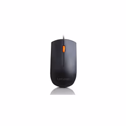 Lenovo 300 USB Combo, Full-Size Wired Keyboard & Mouse, Ergonomic, Left or Right Hand Mouse, Optical Mouse, GX30M39606, Black