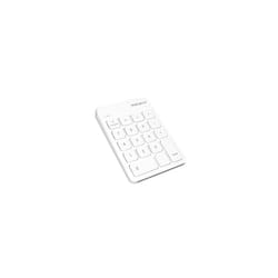 Macally Bluetooth Number Pad for Laptop, Apple, Mac, iMac, MacBook Pro/Air, Ipad, Windows PC, Tablet, or Desktop Computer - Rechargeable 18 Key