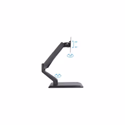 PureMounts Touchscreen Mount for Monitors with 43-81 cm (17-32 Inches) VESA 75 x 75 to 100 x 100 Fully Moveable Maximum Load 10 kg Black