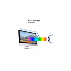MOSISO 20-22 inch Computer Blue Light Blocking Screen Protector Anti-UV Eye Protection Filter Film Panel for Diagonal 20,21.5,22 inch 16:9 Widescreen
