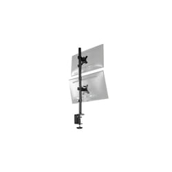 Vivo Dual LCD Monitor Desk Mount Stand Heavy Duty Stacked, Holds Vertical 2 Screens up to 32" (STAND-V002T)