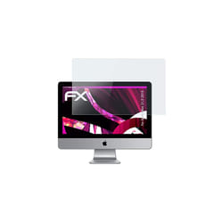 atFoliX Plastic Glass Protective Film compatible with Apple iMac 21,5 2019 Glass Protector, 9H Hybrid-Glass FX Glass Screen Protector of plastic