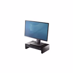 Fellowes Designer Suites Monitor Stand - 3 Height Adjustable Monitor Riser for Desk with Storage Space - Ergonomic Computer S ...