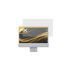 atFoliX Screen Protector compatible with Apple iMac 24 2021 Screen Protection Film, anti-reflective and shock-absorbing FX Protector Film