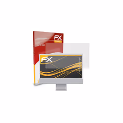 atFoliX Screen Protector compatible with Apple iMac 24 2021 Screen Protection Film, anti-reflective and shock-absorbing FX Protector Film