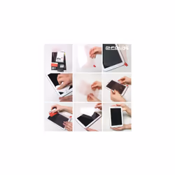 atFoliX Screen Protector compatible with Standard screen 19.0 inch (377 x 302mm) Screen Protection Film, anti-reflective and shock-absorbing FX