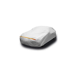 Car Cover Waterproof Breathable, Ohuhu Universal Full Car Cover for Sedan XL (191"-201"), UV Protection Auto Cover Windproof Dustproof Scratch