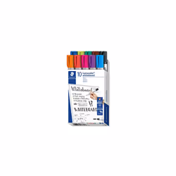 STAEDTLER 351 B10 Lumocolor Whiteboard Marker Bullet Tip, 2.0mm Line Width - Assorted Colours (Box of 10)