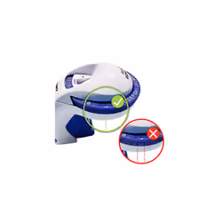 Dymo S0717930 Omega Home Embossing Label Maker, Grey and Navy, Embosser