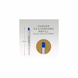 Parker Ballpoint Pen Refills | Medium Point | Blue QUINKflow Ink | 10 Count